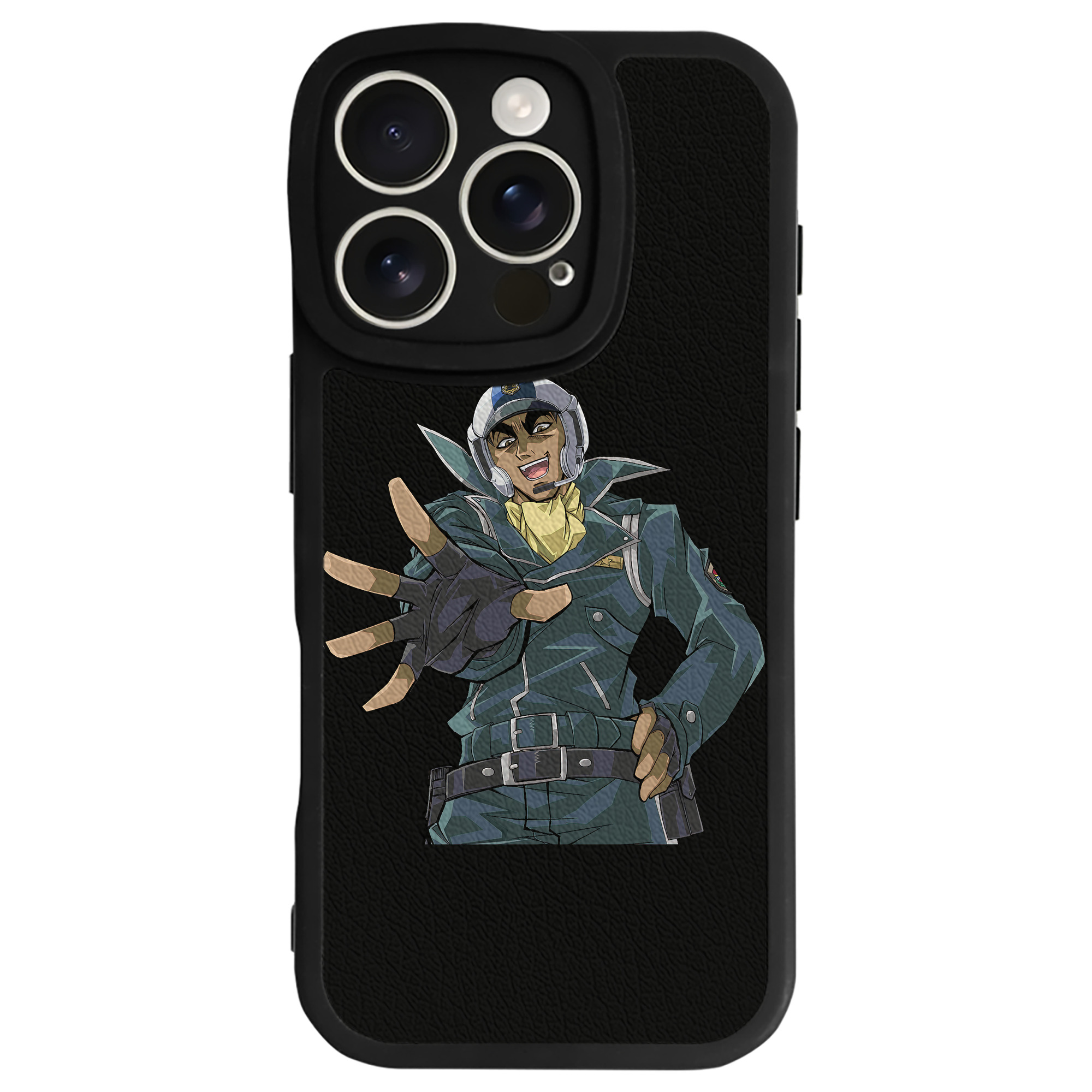 （画像用） 遊☆戯☆王 Yu-Gi-Oh! 【iPhone 16シリーズ対応】シリコンスマホケース（レザー調） 材質：シリコン